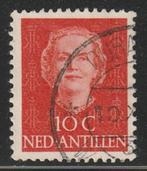 Antilln 1950 220 Juliana 10c, Gest, Postzegels en Munten, Postzegels | Nederlandse Antillen en Aruba, Ophalen of Verzenden, Gestempeld