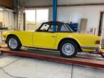 Triumph TR6 pi  / overdrive 1974, Auto's, 2500 cc, Zwart, Overige kleuren, Cabriolet