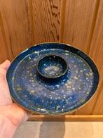 Handgemaakte chips- en dipschaal, Huis en Inrichting, Keuken | Servies, Ophalen of Verzenden, Nieuw, Keramiek, Overige stijlen