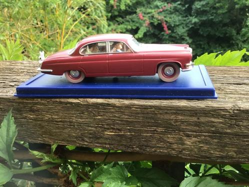 De Jaguar van Dr. Müller uit de serie Bij Kuifje in de auto., Hobby en Vrije tijd, Modelauto's | 1:43, Zo goed als nieuw, Auto