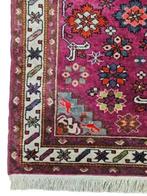 Handgeknoopt oosters wol tapijt paars floral Izmir 118x201cm, 200 cm of meer, Perzisch vintage oosters HYPE, 100 tot 150 cm, Gebruikt