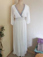 Prachtige boho ibiza maxi dress jurk L, Kleding | Dames, Jurken, Wit, Maat 42/44 (L), Ophalen of Verzenden, Zo goed als nieuw