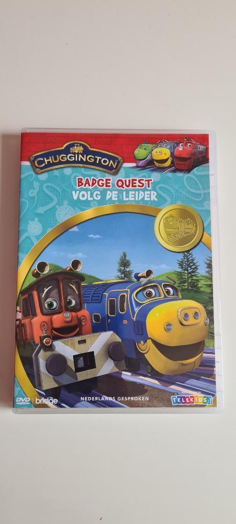 Chuggington - Badge quest 4 volg de leider (DVD), Cd's en Dvd's, Dvd's | Kinderen en Jeugd, Zo goed als nieuw, Ophalen of Verzenden