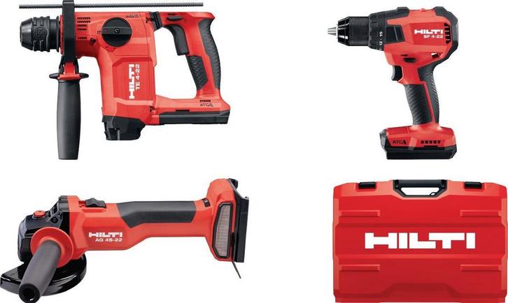Hilti Profi Set, Doe-het-zelf en Verbouw, Gereedschap | Boormachines, Gebruikt, Boormachine, 600 watt of meer, Klopboormechanisme