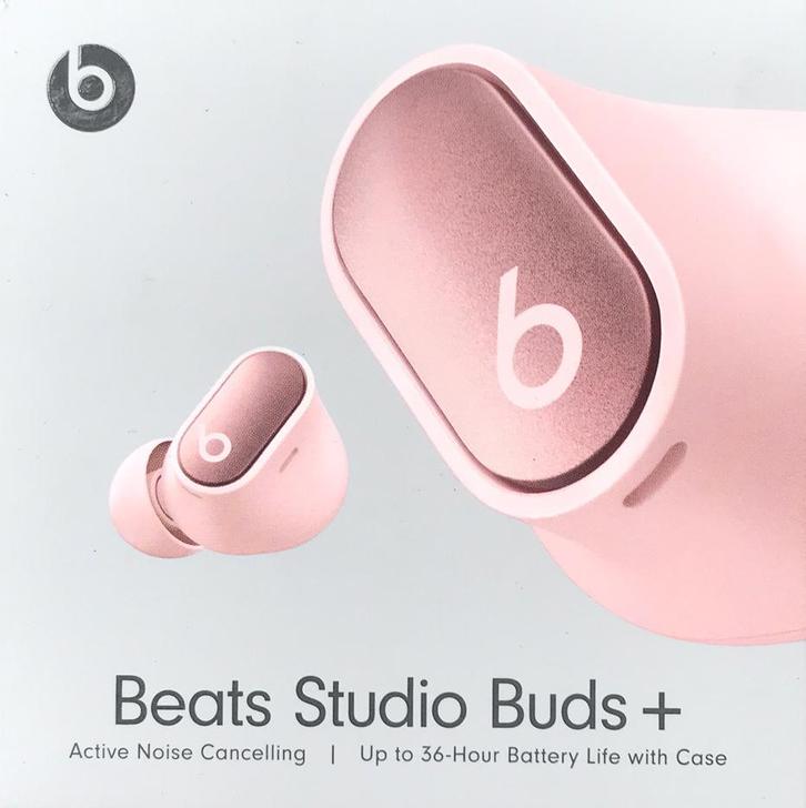 BEATS STUDIO BUDS+ OORDOPJES NIEUW, Telecommunicatie, Mobiele telefoons | Oordopjes, Nieuw, In oorschelp (earbud), Bluetooth, Ophalen of Verzenden