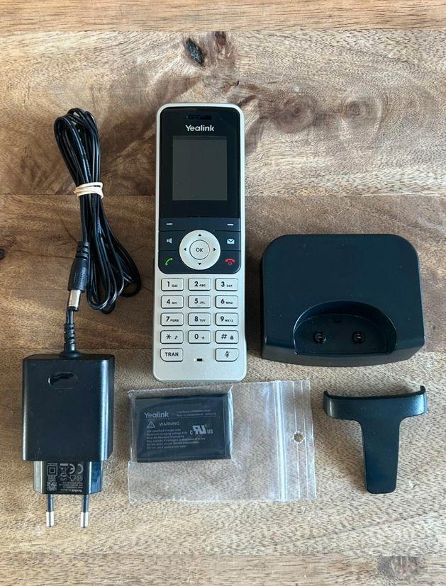 ➡️ Yealink SIP-W53H SIP W53H W53 Dect Clip Accu lader, Telecommunicatie, Vaste telefoons | Handsets en Draadloos, Refurbished