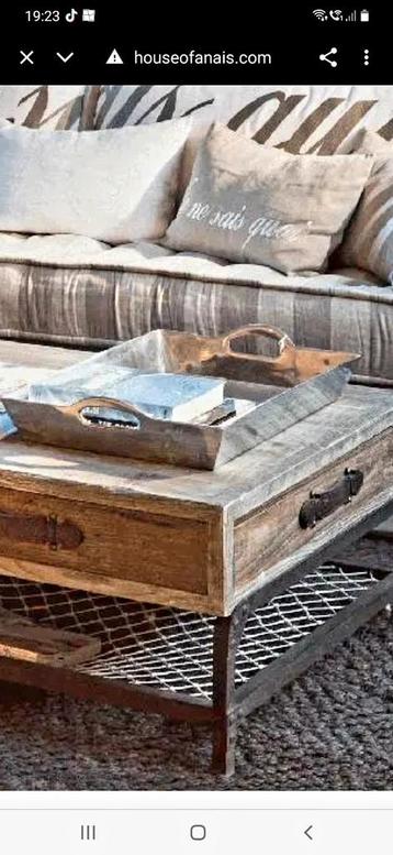 Riviera Maison Hampton Cruise salontafel  beschikbaar voor biedingen
