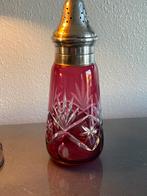 Antieke Poedersuiker Strooier met zilveren strooier, Antiek en Kunst, Ophalen of Verzenden