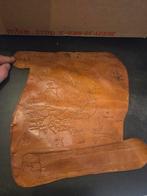 Leren Landkaart Ibiza & Formentera, Spanje, Ophalen of Verzenden, Landkaart, 1800 tot 2000