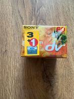Nieuwe Sony Mini DV Bandjes - 4 Stuks, Mini dv, Nieuw, Ophalen of Verzenden, Band, Disc of Geheugen