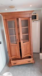 Oude Eiken Kast met Deuren en Lades, Huis en Inrichting, Kasten | Buffetkasten, Gebruikt, 100 tot 150 cm, Ophalen of Verzenden