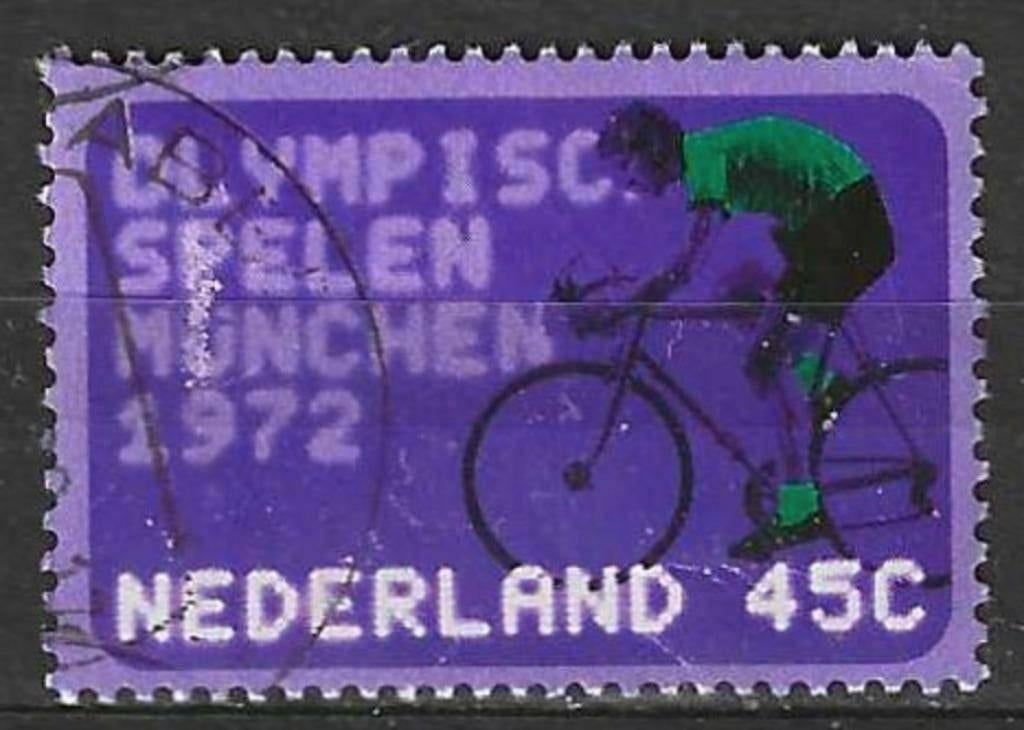 Nederland 1972 - Yvert 962 - Olympische Spelen (ST), Postzegels en Munten, Postzegels | Nederland, Verzenden, Gestempeld
