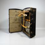 Antieke XL kledingskoffer / koffer Hall du Voyage Paris, Ophalen, Hard kunststof, 70 cm of meer