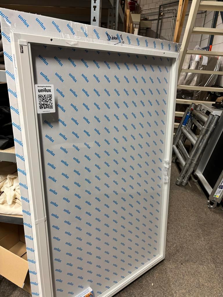 2x Unilux plissé hor voorzetraam - Nieuw in verpakking, Ophalen, Kunststof, 80 tot 100 cm, Hordeur