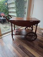 Antieke zeer oude theewagen , bar / drank meubel, Ophalen