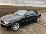 BMW 3-Serie 2.0 CI 318 Cabrio AUT 2003 Zwart, Auto's, Automaat, Achterwielaandrijving, 1995 cc, Cabriolet