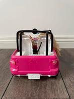 Barbie Jeep met Ken en Barbie, Ophalen of Verzenden, Gebruikt