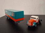 Tekno Scania Vabis Lommerts, Hobby en Vrije tijd, Modelauto's | 1:50, Ophalen of Verzenden, Zo goed als nieuw, Bus of Vrachtwagen