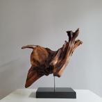 Unieke houten sculptuur vlinder, Ophalen of Verzenden