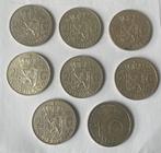 8 zilveren Munten. 7rijksdaalders en 1 tien gulden beatrix, Zilver, Ophalen of Verzenden