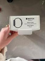 Apple watch series 3 38mm Space Gray Aluminium, Ophalen of Verzenden, Gebruikt, Zwart, IOS