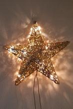kerstster goud kleurig, Diversen, Kerst, Ophalen of Verzenden, Zo goed als nieuw