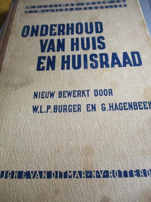 boek onderhoud huis en huisraad, Boeken, Overige Boeken, Gelezen, Ophalen of Verzenden