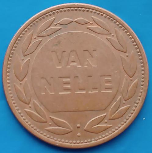 Token - Van Nelle Braspenning - 1970, Postzegels en Munten, Penningen en Medailles, Brons, Nederland, Verzenden
