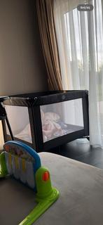 Inklapbare babybox - makkelijk mee te nemen, Kinderen en Baby's, Boxen, Ophalen of Verzenden, Zo goed als nieuw, Vierkant, Boxkleed