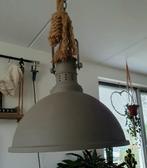 Stoere Hanglamp met Touw, Huis en Inrichting, Ophalen, Zo goed als nieuw, Metaal, 75 cm of meer