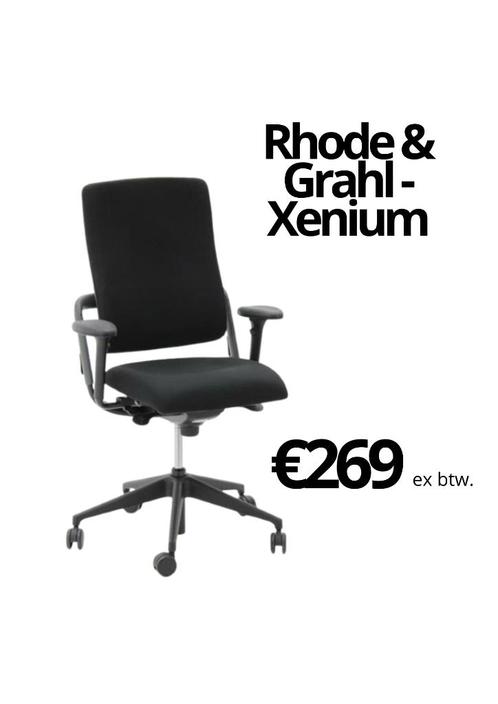 Rhode & Grahl - Xenium bureaustoel - Refurbished - NPR 1813, Huis en Inrichting, Bureaustoelen, Zo goed als nieuw, Bureaustoel