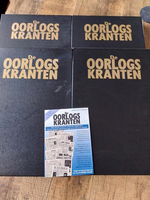 Oorlogskranten in cassettes, Verzamelen, Tijdschriften, Kranten en Knipsels, Knipsel(s), 1940 tot 1960, Ophalen