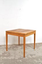 Vintage uitschuifbare eettafel essen tafel jaren 60, Huis en Inrichting, Ophalen of Verzenden, Gebruikt