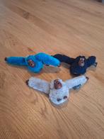 Kipling Aap Sleutelhangers - Set van 3 Wim, Lex en Rune, Overige merken, Overige materialen, Ophalen of Verzenden, Zo goed als nieuw