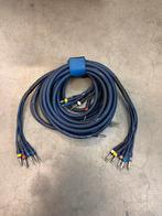 2 x Multikabel Jack, Muziek en Instrumenten, Kabels en Stekkers, Ophalen, Zo goed als nieuw, Apparatuur