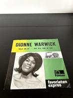 Dionne Warwick Walk on by single, Pop, Gebruikt, Ophalen of Verzenden