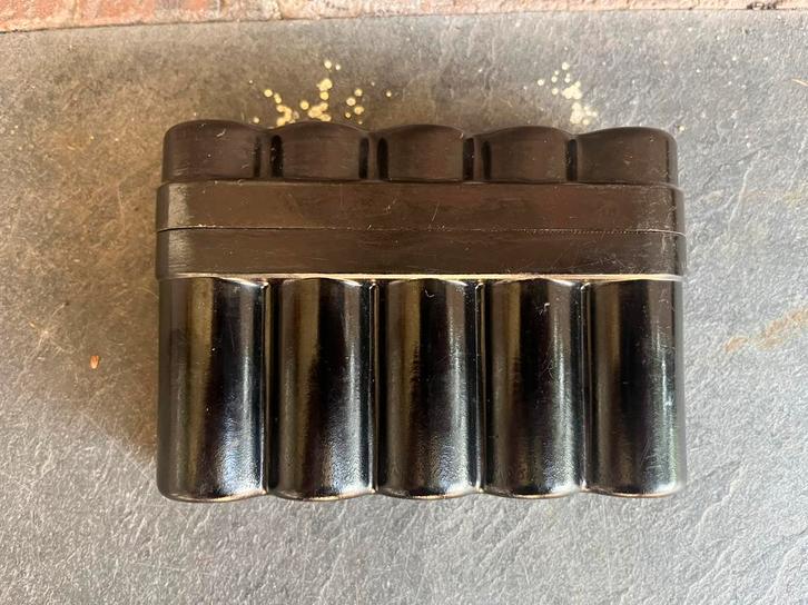 Duits doosje bakeliet, Verzamelen, Militaria | Tweede Wereldoorlog, Embleem of Badge, Duitsland, Ophalen of Verzenden