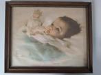 3x Print van schilderij Bessie Pease Gutmann "Awakening", Ophalen