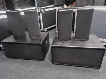 DAP SET 4 tops + 2 subs

 Compact en krachtig beschikbaar voor biedingen