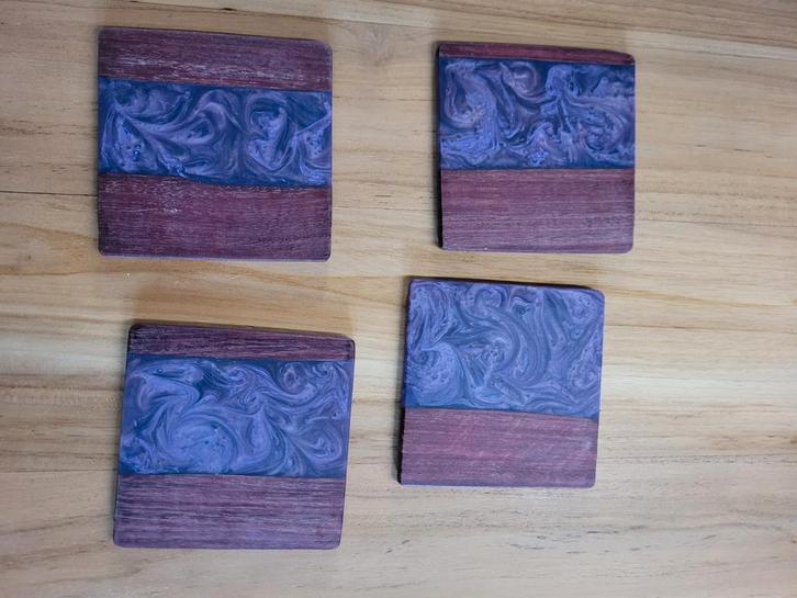 Handgemaakte Onderzetters - Uniek Design, Huis en Inrichting, Woonaccessoires | Onderzetters, Ophalen of Verzenden