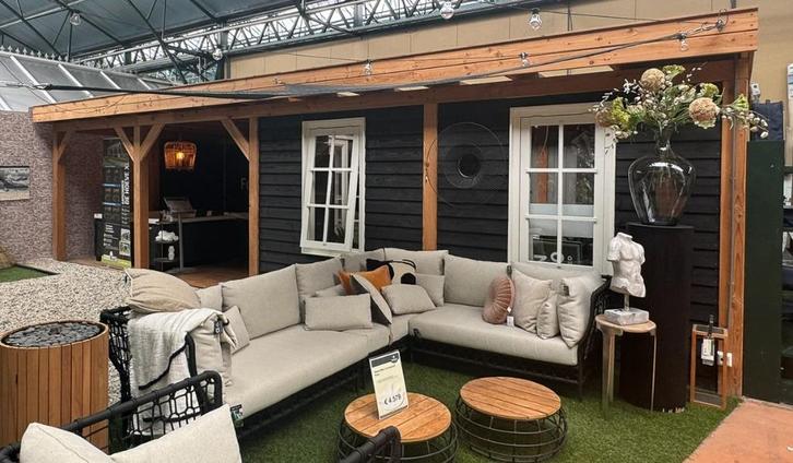 Showmodel Tuinhuis Trendhout | Refter XL - OP = OP, Tuin en Terras, Tuinhuizen, Zo goed als nieuw, Tuinhuis, Hout, 500 cm of meer