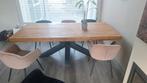 Mooi houten tafel, Huis en Inrichting, Tafels | Eettafels, Ophalen of Verzenden, Zo goed als nieuw, Rechthoekig, 50 tot 100 cm
