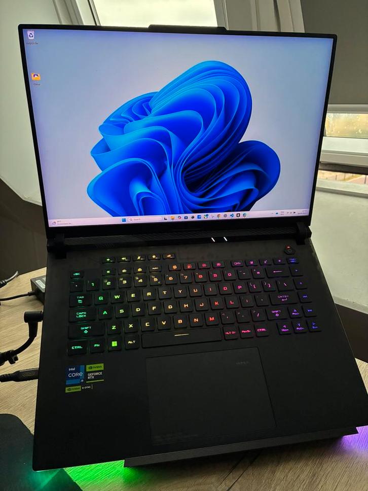 ASUS ROG Strix SCAR 16 –gaming laptop met RTX 4080 & i9!, Computers en Software, Windows Laptops, Zo goed als nieuw, 15 inch, SSD