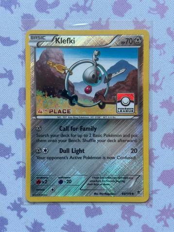 Klefki Stamped Reverse Holo 66 Pokémon Phantom Forces beschikbaar voor biedingen