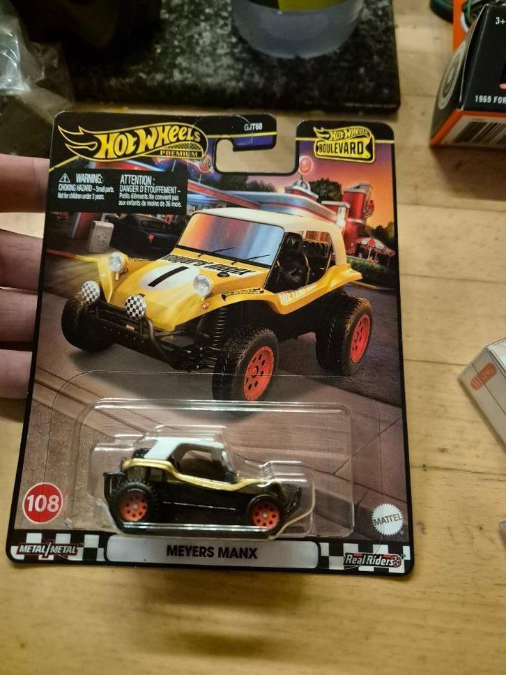 hot wheels boulevard meyers manx bugy geel ( beetle ), Hobby en Vrije tijd, Modelauto's | Overige schalen, Nieuw, Auto, Ophalen of Verzenden