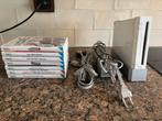 Nintendo Wii Console + 7 Spellen - Complete Set!, Ophalen of Verzenden, Gebruikt, Met 1 controller, Met games