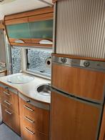 Hymer camper 624 vol intergraal  12-12 2005, Caravans en Kamperen, Ringverwarming, Particulier, Afzuigkap, Hymer