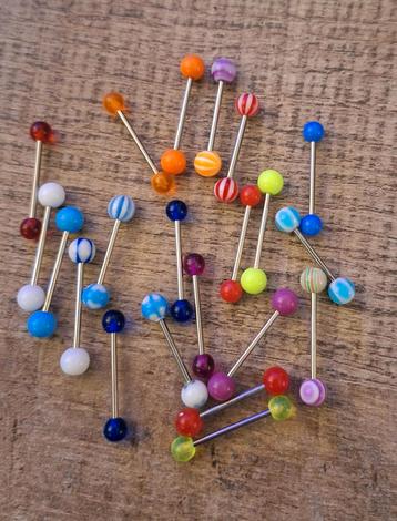 Tong- en Navelpiercings - Koopjes! beschikbaar voor biedingen