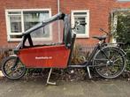 Fijne bakfiets van Van Andel Amsterdam, Fietsen en Brommers, Fietsen | Bakfietsen, Gebruikt, Huif, 2 kinderen, Ophalen