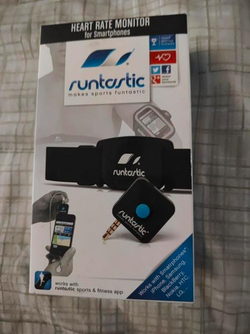 Runtastic Hartslagmeter (met borstband + jack dongle), Telecommunicatie, Mobiele telefoons | Toebehoren en Onderdelen, Zo goed als nieuw